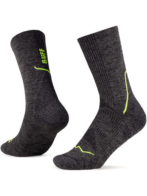 Buff Dryflx Crew Socks Black