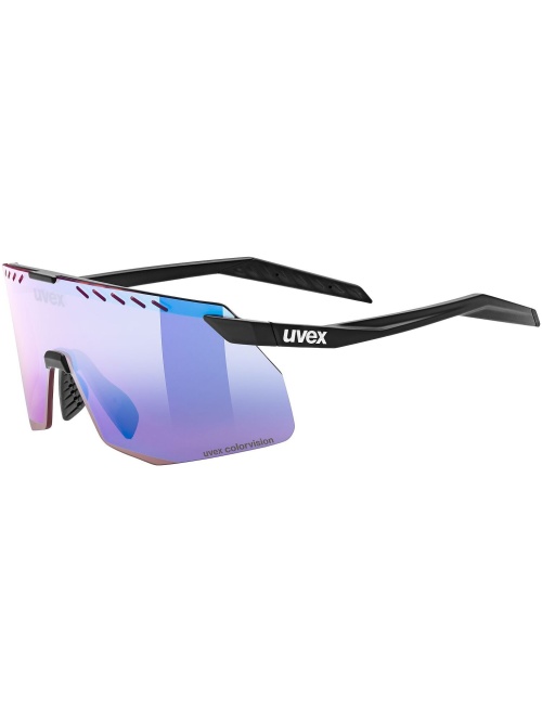 Uvex Pace Stage S CV Black Matt/Mirror Blue
