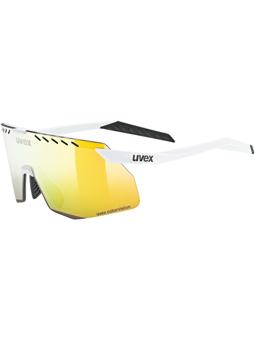 Uvex Pace Stage S CV White Matt/Yellow