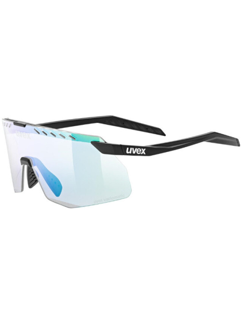 Uvex Pace Stage S V Black Matt/Mirror Green