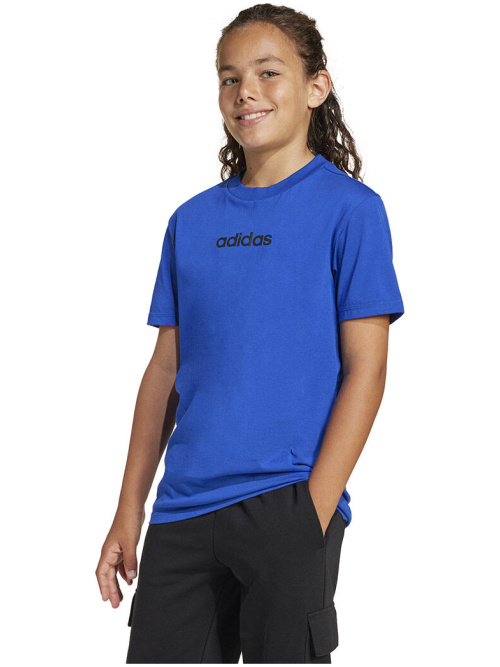 Adidas Junior Lin Tee Royal Blue/Black