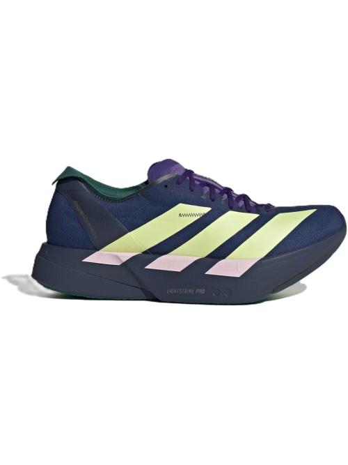 Adidas Adizero Adios Pro 4 Dark Blue/Yellow Tint/Clear Pink