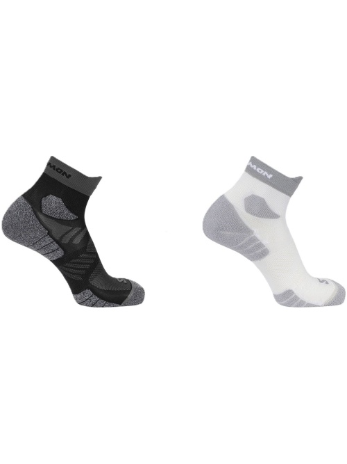 Salomon Aero Ankle 2 Pack White/Black