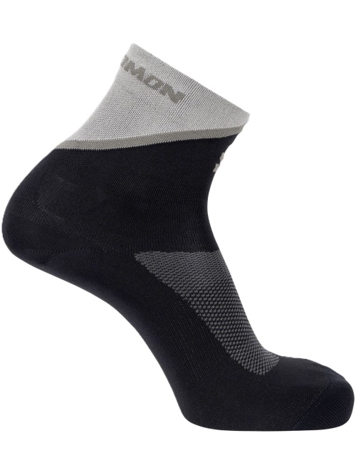 Salomon Pulse Ankle Black/Gull Gray/Silver Cloud