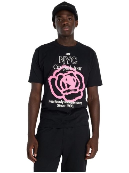 New Balance NYC City Run T-shirt Black