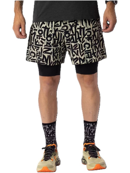 Dynafit Trail 2in1 Shorts Black Out Overcast