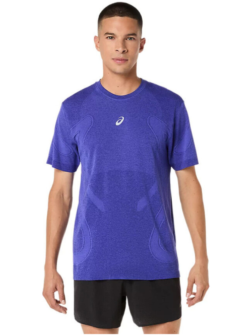 Asics Road Seamless SS Top Cobalt Burst/Eggplant