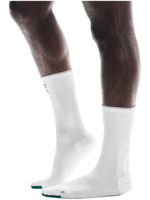 On Elite Run Sock High White/Ivory