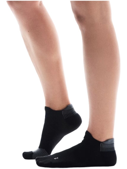 On Performance Run Sock Low Black/Eclipse
