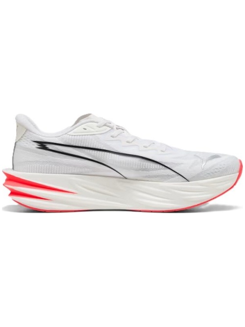 Puma Deviate Pure Nitro White/Ultra Red/Silver