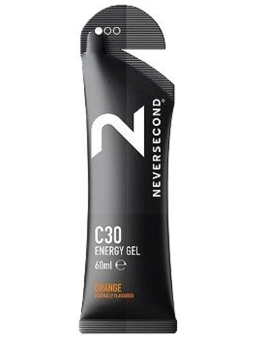 Neversecond C30 Energy Gel 60ml Orange