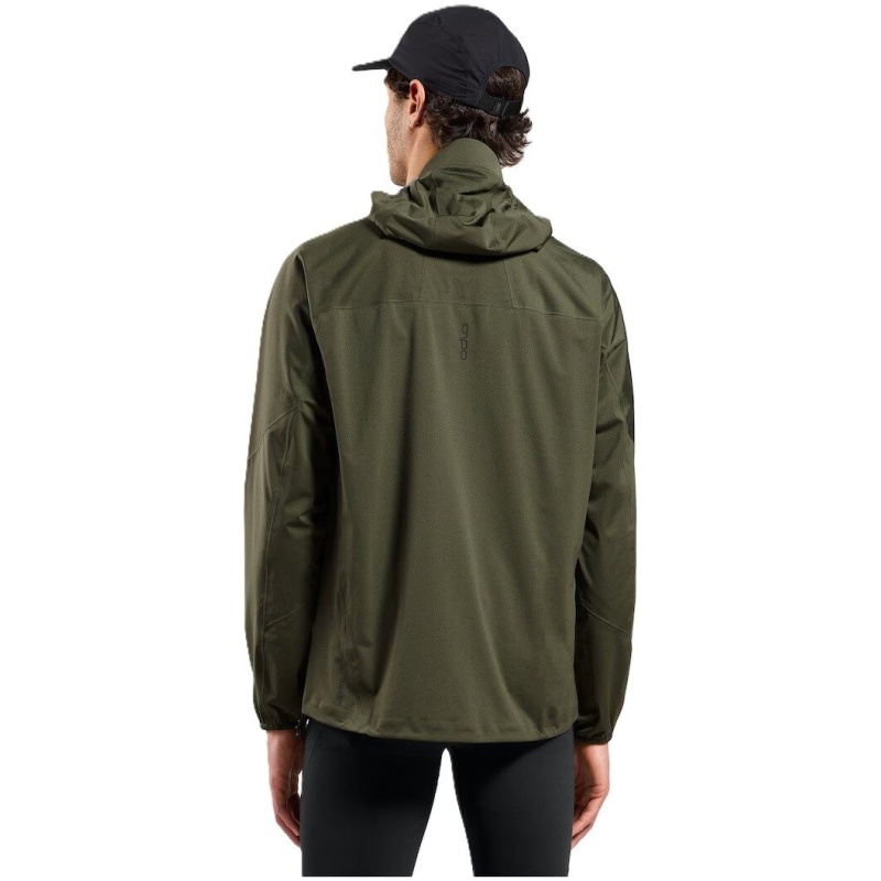 Odlo X-Alp Waterproof Running Jacket Deep Depths - outrun.gr