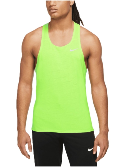 Nike Dri-Fit Fast Singlet Ghost Green/Reflective Silver