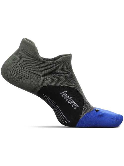 Feetures Elite Light Cushion No Show Tab Moss Green