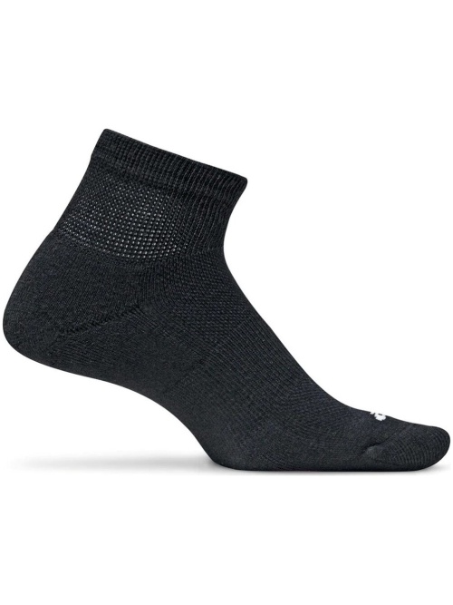 Feetures Therapeutic Cushion Socks Black