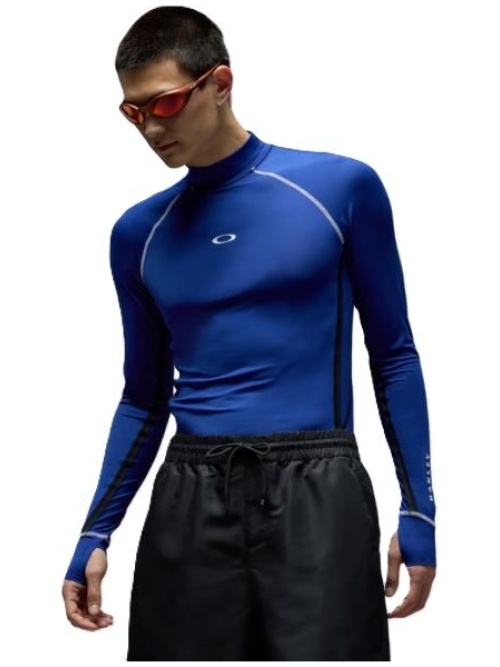 Oakley Tidal Pressure Rashguard Electric Blue
