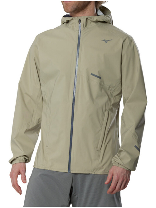 Mizuno Waterproof 20K Hooded Jacket Elm