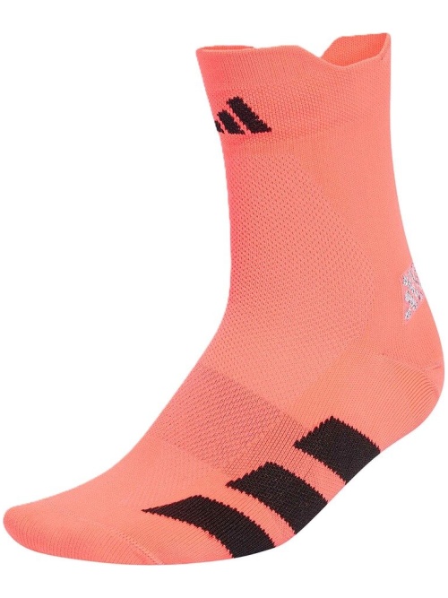 Adidas Adizero Quarter Socks Solar Turbo/Black
