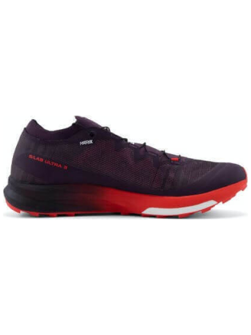 Salomon S/Lab Ultra 3 Plum Perfect/Fiery Red/White