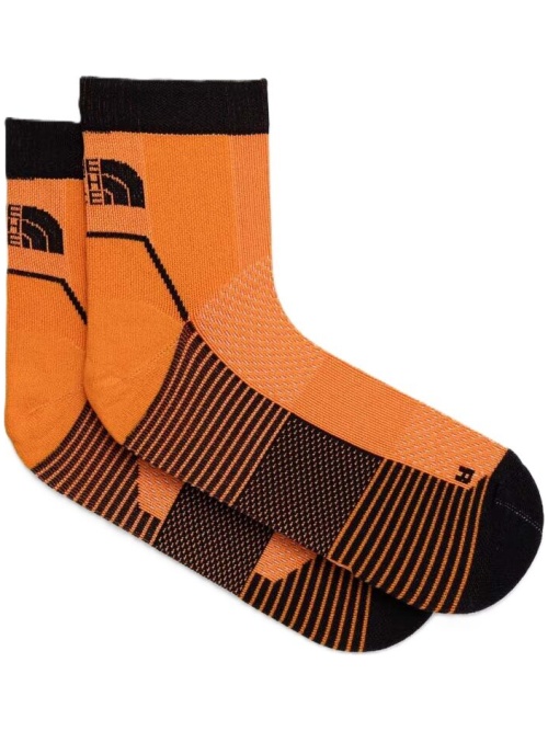 The North Face Trail Run Quarter Socks Vivid Flame/Black
