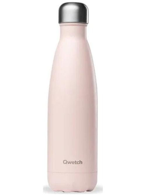 Qwetch Insulated Bottle 500ml Pastel Pink