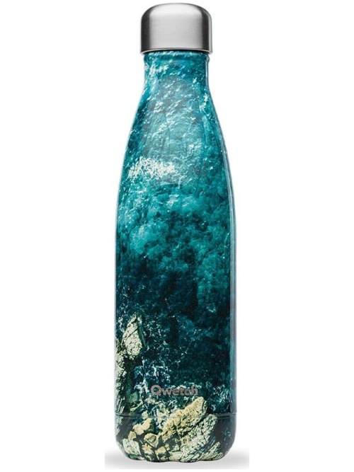 Qwetch Insulated Bottle 500ml Sea Blue