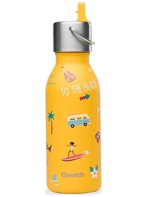 Qwetch Insulated Bottle Kids Honolulu Curry