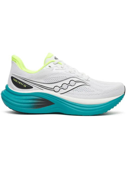 Saucony Triumph 24 White/Tranquil