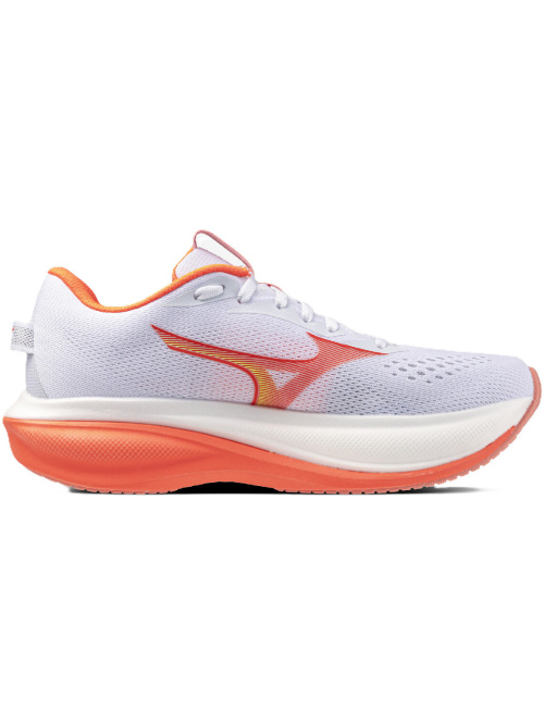 Mizuno Wave Rider 30 W White/Flamingo Coral/Lime Pulp