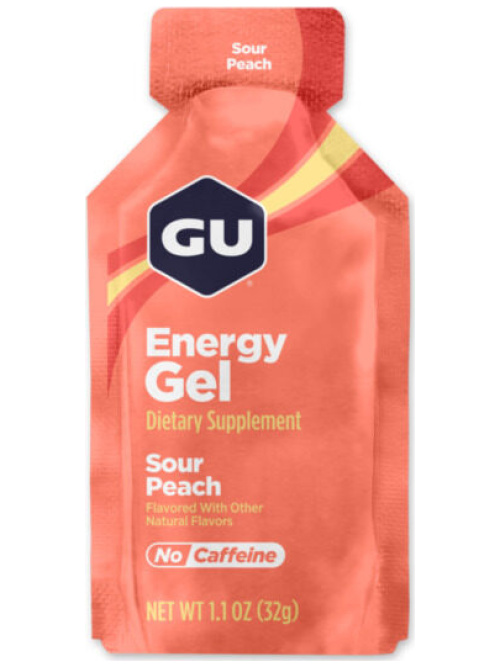GU Energy Gel No Caffeine Sour Peach
