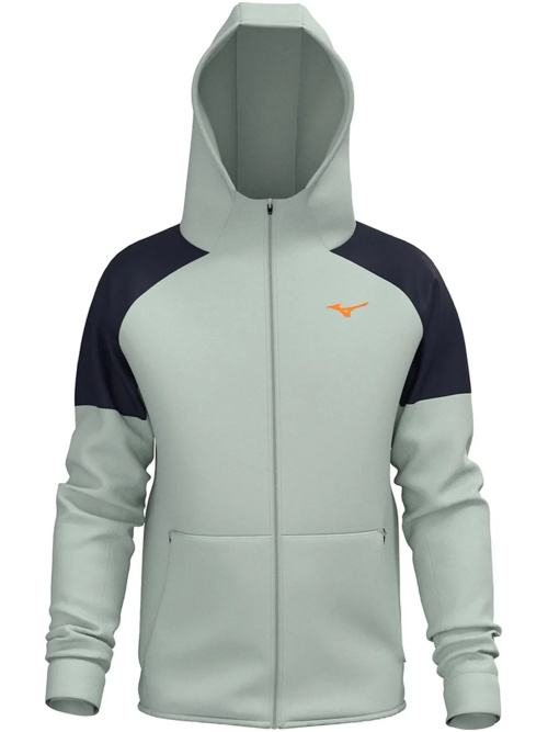Mizuno Athletics RB Sweat Jacket Mercury/Baritone Blue