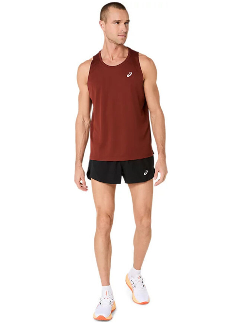 Asics Core Singlet Singed Red