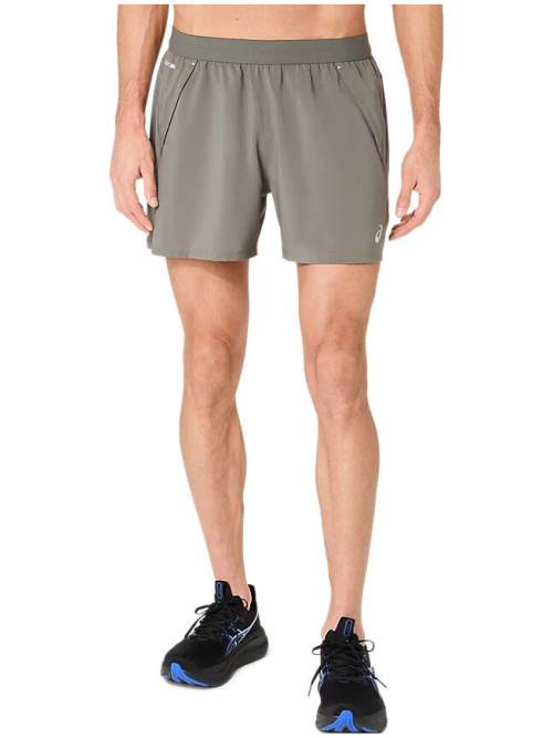 Asics Road 5" Short Truffle Grey
