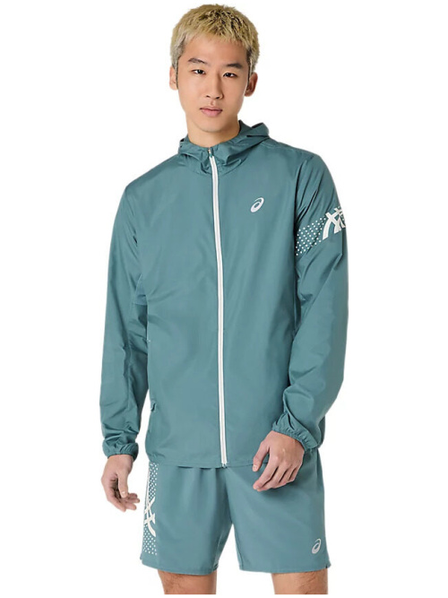 Asics Icon Jacket Foggy Teal
