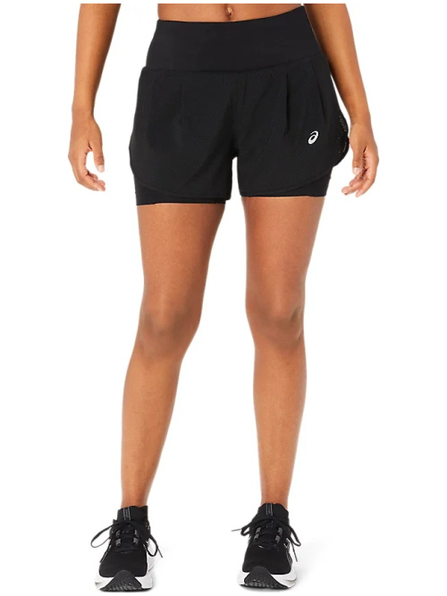 Asics Road 2 In 1 3.5" Short W Performance Black