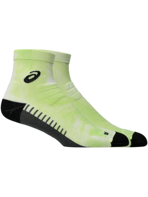 Asics Performance Run Sock Quarter Lime Green