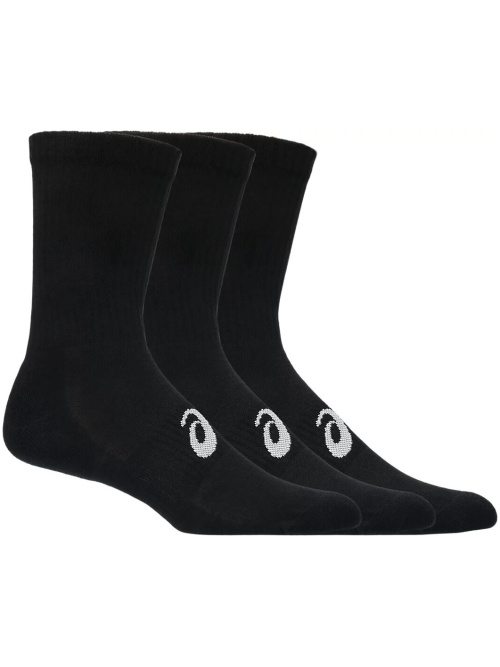 Asics Crew Socks 3 Pack Performance Black