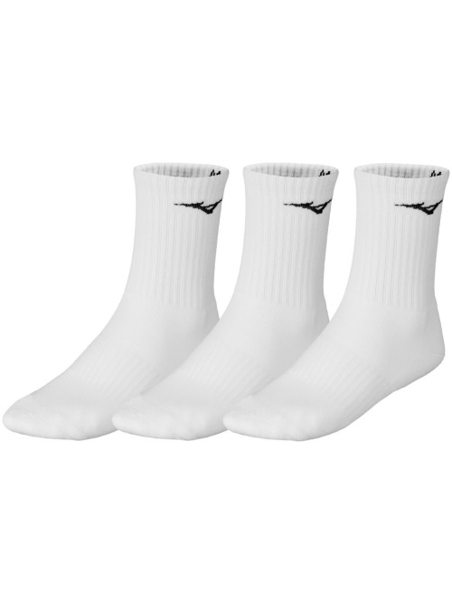 Mizuno Training 3 Pairs Socks White