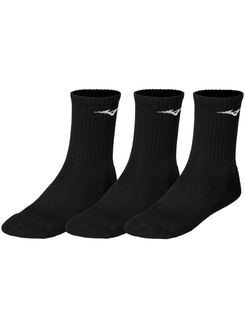 Mizuno Training 3 Pairs Socks Black