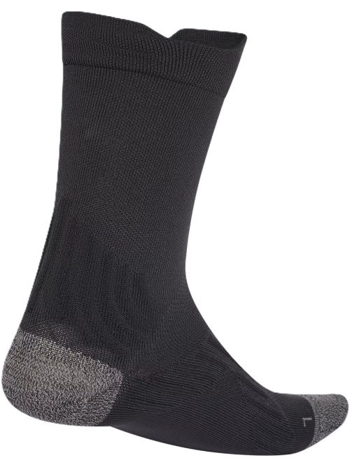 Adidas Run Comfy Crew Socks Black/Grey Five