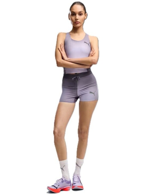 Puma Lightspeed Printed 3" Running Short Tights W Inky Depths
