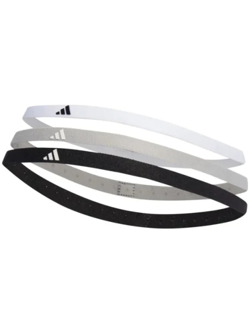 Adidas Performance 3PP Hairband Black/White/Grey