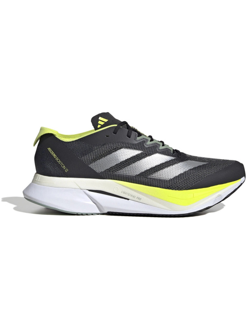 Adidas Adizero Boston 13 Aurora Ink/Silver Metallic/Pulse Lime
