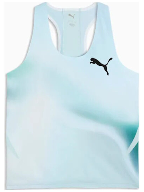 Puma Lightspeed UW Graphic Running Singlet W Fresh Water