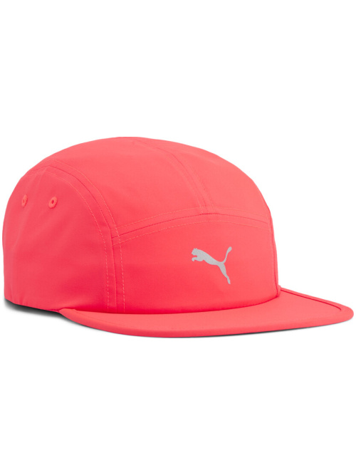 Puma Essentials Running 5 Panel Cap Ultra Red