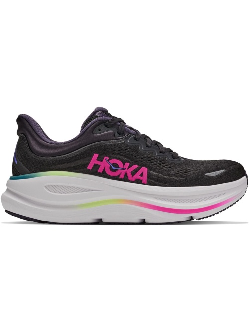Hoka One One Bondi 9 W Black/Neon Dragonfruit