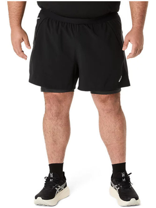 Asics Road 2In1 5" Short Performance Black