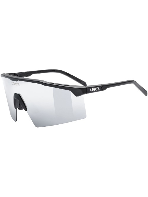 Uvex Flowline Black Matt/Mirror Silver