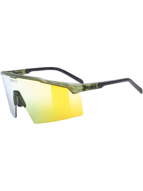 Uvex Flowline Olive Matt/Mirror Gold