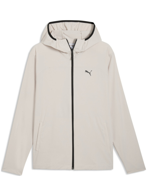 Puma Pumateck Slim 4-Way Stretch Woven Jacket Silver Fog